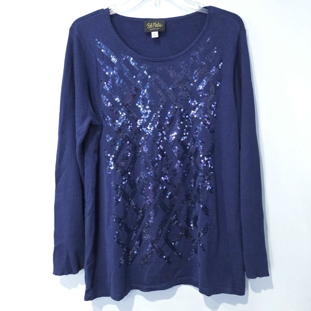 Bob Mackie Sequined Sweater